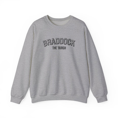 Braddock - The Burgh Neighborhood Series - Unisex Heavy Blend™ Sweatshirt Sweatshirt - YinzerShop