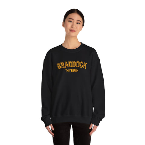 Braddock - The Burgh Neighborhood Series - Unisex Heavy Blend™ Sweatshirt Sweatshirt - YinzerShop