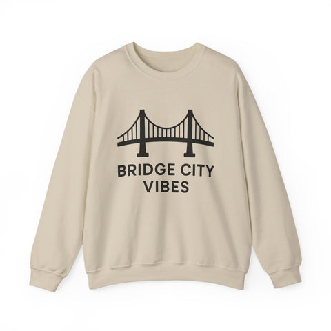 Bridge City Vibes - Heavy Blend™ Crewneck Sweatshirt Sweatshirt - YinzerShop