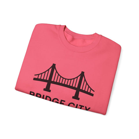 Bridge City Vibes - Heavy Blend™ Crewneck Sweatshirt Sweatshirt - YinzerShop