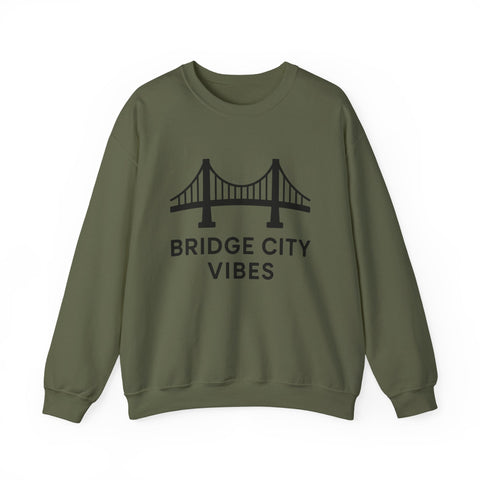 Bridge City Vibes - Heavy Blend™ Crewneck Sweatshirt Sweatshirt - YinzerShop