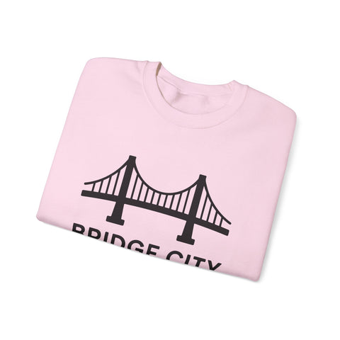 Bridge City Vibes - Heavy Blend™ Crewneck Sweatshirt Sweatshirt - YinzerShop