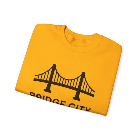 Bridge City Vibes - Heavy Blend™ Crewneck Sweatshirt Sweatshirt - YinzerShop