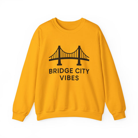 Bridge City Vibes - Heavy Blend™ Crewneck Sweatshirt Sweatshirt - YinzerShop