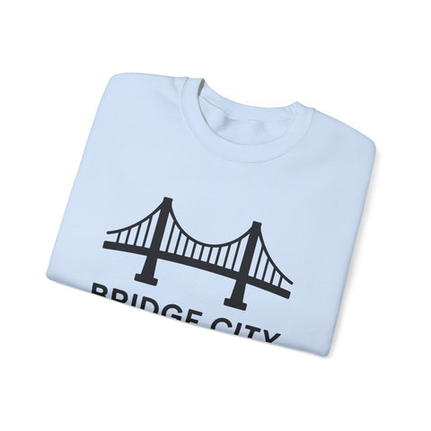 Bridge City Vibes - Heavy Blend™ Crewneck Sweatshirt Sweatshirt - YinzerShop
