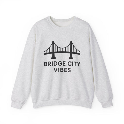 Bridge City Vibes - Heavy Blend™ Crewneck Sweatshirt Sweatshirt - YinzerShop