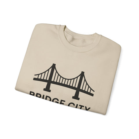 Bridge City Vibes - Heavy Blend™ Crewneck Sweatshirt Sweatshirt - YinzerShop