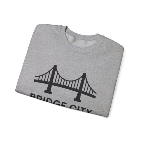 Bridge City Vibes - Heavy Blend™ Crewneck Sweatshirt Sweatshirt - YinzerShop