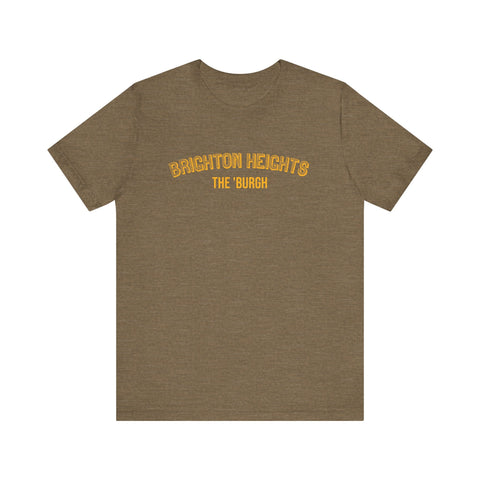 Brighton Heights - The Burgh Neighborhood Series - Unisex Jersey Short Sleeve Tee T-Shirt - YinzerShop