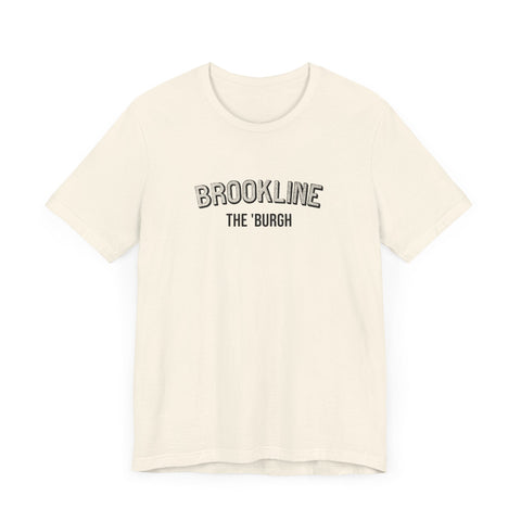 Brookline - The Burgh Neighborhood Series - Unisex Jersey Short Sleeve Tee T-Shirt - YinzerShop