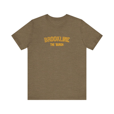 Brookline - The Burgh Neighborhood Series - Unisex Jersey Short Sleeve Tee T-Shirt - YinzerShop