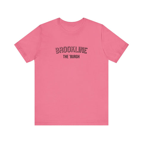 Brookline - The Burgh Neighborhood Series - Unisex Jersey Short Sleeve Tee T-Shirt - YinzerShop
