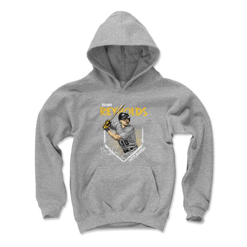 Bryan Reynolds Kids Hooded Sweatshirt – Loose Fit Polyester Cotton Blend Hoodie Kids Youth Hoodie - YinzerShop