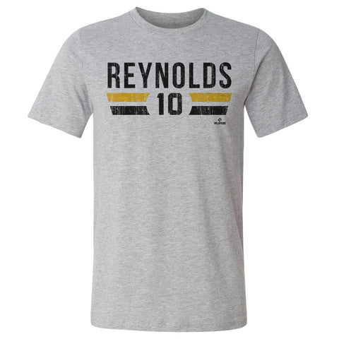Bryan Reynolds Pittsburgh Font Cotton T-Shirt – Crewneck Short Sleeve Tee, Regular Fit Men's Cotton T-Shirt - YinzerShop