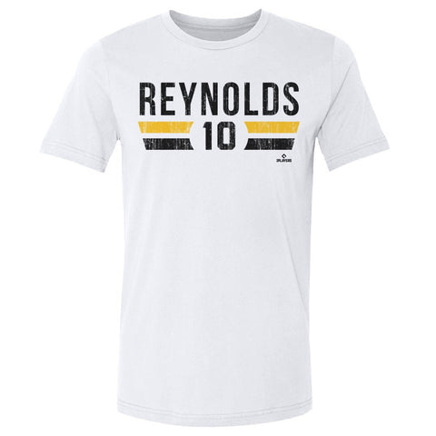 Bryan Reynolds Pittsburgh Font Cotton T-Shirt – Crewneck Short Sleeve Tee, Regular Fit Men's Cotton T-Shirt - YinzerShop