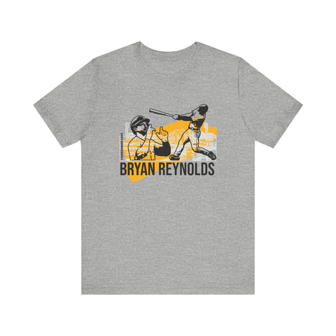 Bryan Reynolds Pittsburgh Headliner Series T-Shirt - Unisex bella+canvas 3001 Short Sleeve Tee T-Shirt - YinzerShop