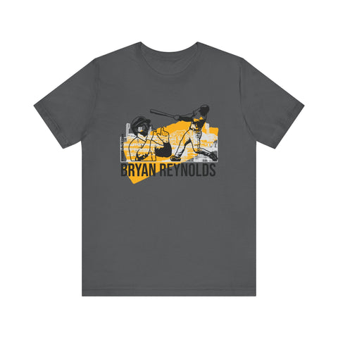 Bryan Reynolds Pittsburgh Headliner Series T-Shirt - Unisex bella+canvas 3001 Short Sleeve Tee T-Shirt - YinzerShop