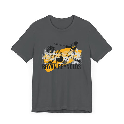Bryan Reynolds Pittsburgh Headliner Series T-Shirt - Unisex bella+canvas 3001 Short Sleeve Tee T-Shirt - YinzerShop