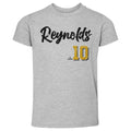 Bryan Reynolds T-Shirt - Kids Crewneck Tee | Pittsburgh Sports Graphic Print Kids Toddler T-Shirt - YinzerShop