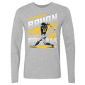 Bryan Reynolds T-Shirt – Pittsburgh City Crewneck Long Sleeve Cotton Tee Men's Long Sleeve T-Shirt - YinzerShop