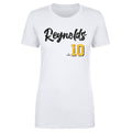 Bryan Reynolds T-Shirt - Pittsburgh Sports Tee | Crewneck Cotton Short Sleeve Women's T-Shirt - YinzerShop