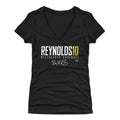Bryan Reynolds T-Shirt – Slim Fit V-Neck Tee | Pittsburgh Fan Gear, 500 LEVEL Brand Women's V-Neck T-Shirt - YinzerShop