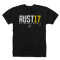 Bryan Rust Cotton T Shirt – Durable Summer Tee, Regular Fit Crewneck Short Sleeve Men's Cotton T-Shirt - YinzerShop