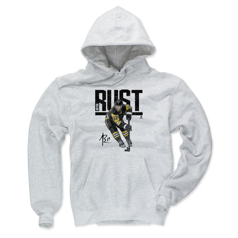 Bryan Rust Hoodie – Loose Fit Polyester Cotton Hoodie with Graphics for Men Men's Hoodie - YinzerShop