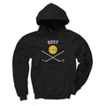 Bryan Rust Hoodie - Pittsburgh Loose Fit Cotton Polyester Sweatshirt | 500 LEVEL Apparel Men's Hoodie - YinzerShop