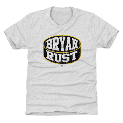 Bryan Rust Premium Kids T-Shirt – Tri-Blend Crewneck Shirt | Vintage Style Tee Kids T-Shirt - YinzerShop
