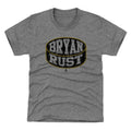 Bryan Rust Premium Kids T-Shirt – Tri-Blend Crewneck Shirt | Vintage Style Tee Kids T-Shirt - YinzerShop