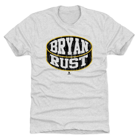 Bryan Rust Premium Tri-Blend Shirt – Vintage Graphic Tee | Slim Fit Crewneck Men's Premium T-Shirt - YinzerShop