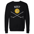 Bryan Rust Sweatshirt - Pittsburgh Hockey Apparel Crewneck Long Sleeve Pullover Men's Crewneck Sweatshirt - YinzerShop