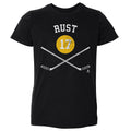 Bryan Rust T-Shirt – Kids Cotton Crewneck Tee | Pittsburgh Hockey Shirt Kids Toddler T-Shirt - YinzerShop