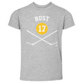 Bryan Rust T-Shirt – Kids Cotton Crewneck Tee | Pittsburgh Hockey Shirt Kids Toddler T-Shirt - YinzerShop