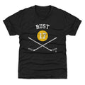 Bryan Rust T-Shirt - Pittsburgh Hockey Shirt | Kids Crewneck Short Sleeve Tee Kids T-Shirt - YinzerShop
