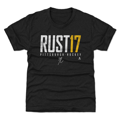Bryan Rust T-Shirt – Pittsburgh Kids Crewneck Shirt | Soft Breathable Fabric Kids T-Shirt - YinzerShop