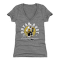 Bryan Rust Women's V-Neck T-Shirt – Slim Fit Breathable V Collar Tee Women's V-Neck T-Shirt - YinzerShop