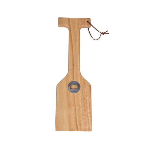 West Virginia Mountaineers - Hardwood BBQ Grill Scraper with Bottle Opener  Picnic Time Family of Brands   