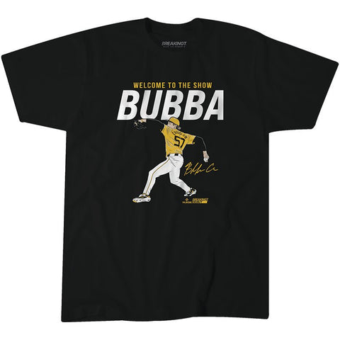 Bubba Chandler: Welcome To The Show Pittsburgh Pirates-Pro Baseball - YinzerShop