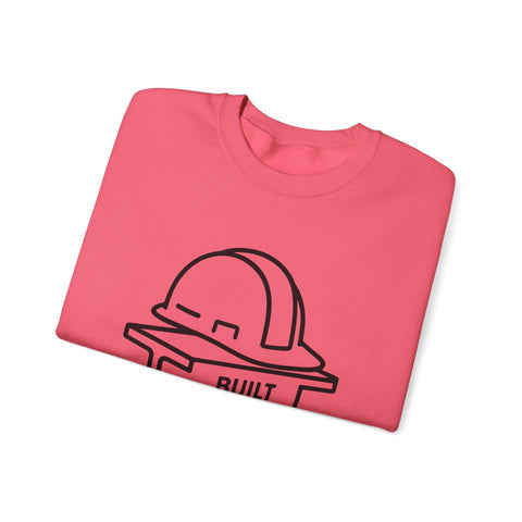 Built Pittsburgh Strong - Heavy Blend™ Crewneck Sweatshirt Sweatshirt - YinzerShop