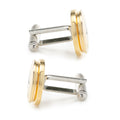Bullet Cufflinks - Men's 9mm Bullet Back Durable Metal Cufflink Accessories Cufflinks - YinzerShop