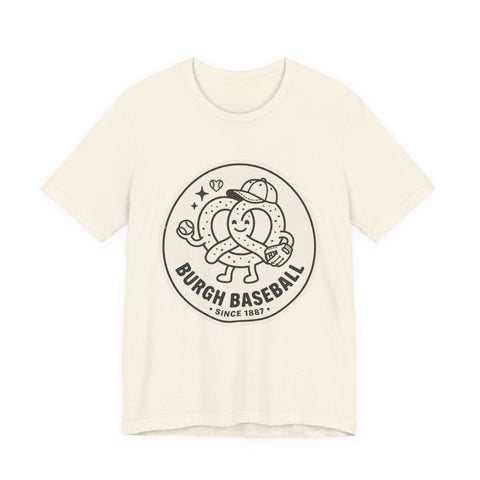 Burgh Baseball Pretzel Logo Tee | Pittsburgh Baseball Pride T-Shirt - YinzerShop