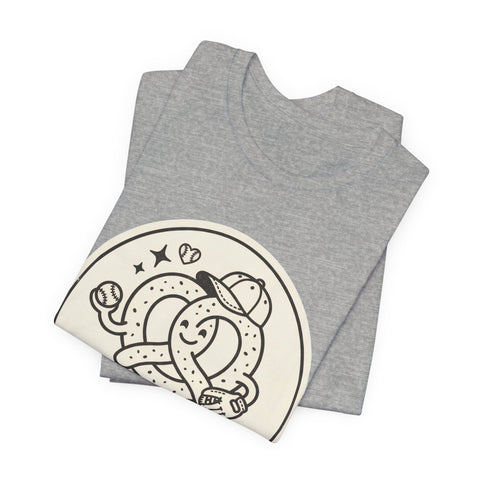 Burgh Baseball Pretzel Logo Tee | Pittsburgh Baseball Pride T-Shirt - YinzerShop