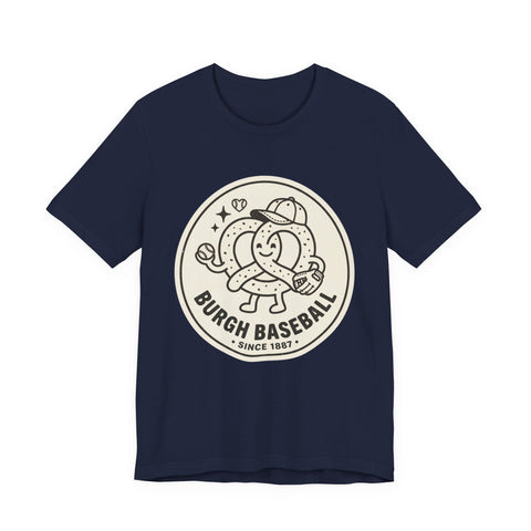 Burgh Baseball Pretzel Logo Tee | Pittsburgh Baseball Pride T-Shirt - YinzerShop