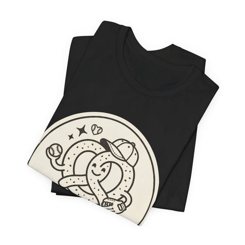 Burgh Baseball Pretzel Logo Tee | Pittsburgh Baseball Pride T-Shirt - YinzerShop