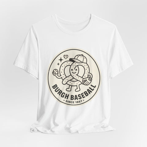 Burgh Baseball Pretzel Logo Tee | Pittsburgh Baseball Pride T-Shirt - YinzerShop