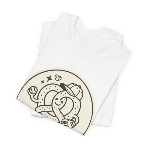 Burgh Baseball Pretzel Logo Tee | Pittsburgh Baseball Pride T-Shirt - YinzerShop