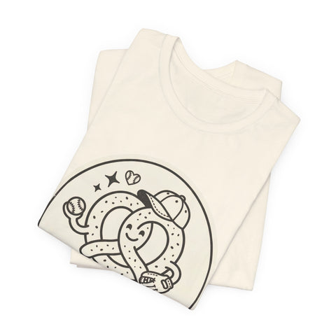 Burgh Baseball Pretzel Logo Tee | Pittsburgh Baseball Pride T-Shirt - YinzerShop