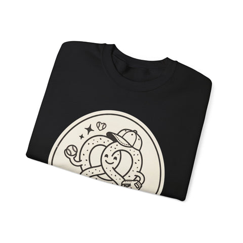 Burgh Baseball Round Logo Crewneck, Pittsburgh Pride | Local Baseball Apparel Sweatshirt - YinzerShop